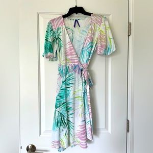 NWOT Floral wrap dress (maternity)